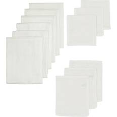 Blanco Mantas de Bebé Meyco Set de Muselinas Basic Pack de 12