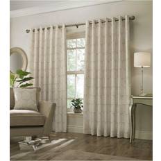 Paoletti Jacquard Botanical Lined Eyelet