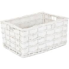 Extra large wicker baskets RED HAMPER Extra Large Unlined White Scandi Basket