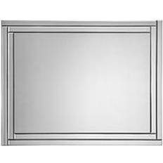 Julian Bowen Deco Frameless Wall Mirror