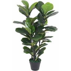 Leaf Fiddle Fig Tree Konstgjord växt