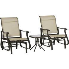 Green Garden Chairs OutSunny 3PCS