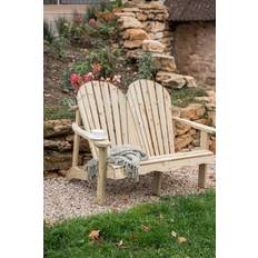 Garden & Outdoor Furniture Double Adirondack Relax Garden