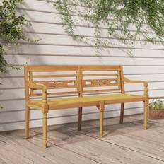 Teak Outdoor Sofas & Benches vidaXL Batavia Garden Bench