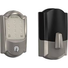 Security Schlage Camelot Satin Encode Deadbolt Alarmed Lock