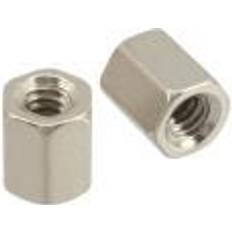 PC-Ersatzteile InLine Doppelmutter UNC 4/40, 100er Pack