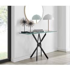 Black Console Tables Leonardo Black Leg Console Table