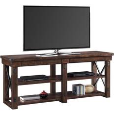 65" tv stand cabinet Ameriwood Home Wildwood Espresso TV Bench 170x66.1cm