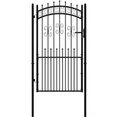 vidaXL 103 225 Fence Gate with Spear Top