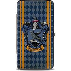 Hinge Wallet RAVENCLAW, Crest Stripes/Diamonds Blues/Gold, 4