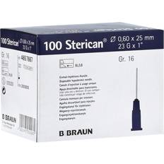 B. Braun Melsungen AG STERICAN Kanülen Luer-Lok 0,60x25 Gr.16 100 St.