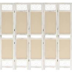 Beige Rumsavdelare vidaXL 5 Rumsavdelare
