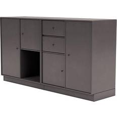 Montana Furniture Couple With Plinth H7 Skänk Coffee H 82.2 cm W 139.2 cm D 38 cm Sideboard