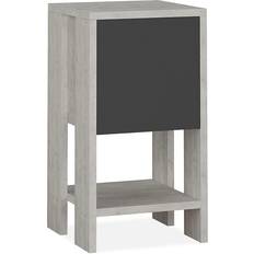 Beige Sängbord LOTO LIVING CORALEE Lucka Sängbord 30x30cm