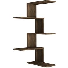 Hanah Home Canitor Walnut Vägghylla 51cm