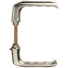 Building Materials Hoppe Türdrückerlochteil London 113H Alu F1 4-KT 10mm DIN L/R