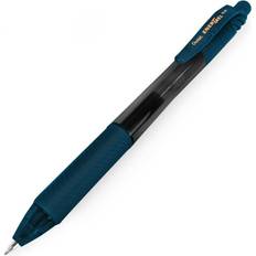 Pentel BL107 EnerGel X Retractable Rollerball Blue Black Navy Blue Single