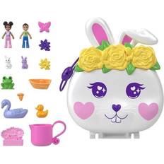 Polly pocket legetøj Polly Pocket Flower Garden Bunny