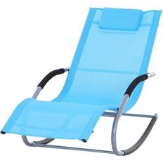 Patio Chairs OutSunny Zero Gravity Chaise