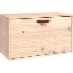 vidaXL De Madera Maciza De Pino 60 x 30 x 35 cm Armario de Pared