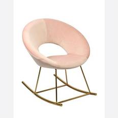 Pink Rocking Chairs LPD Furniture Stella Rocking Chair
