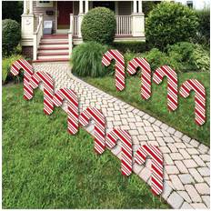 Christmas Party Decorations C & y Cane Lawn Decor Outdoor Holiday & Christmas Yard Decor 10 Piece Red