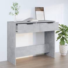 Wood Console Tables vidaXL grey Console Table