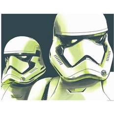 Komar Wandbild Star Wars Faces Stormtrooper Jugendzimmer, Dekoration, Kunstdruck