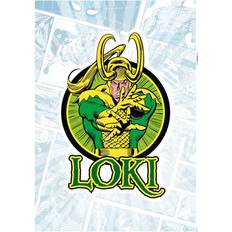 Komar Wandtattoo Loki Comic Classic