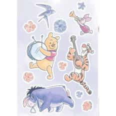 Disney Decorazioni murali Komar Wandtattoo Winnie The Pooh Flowers & Music