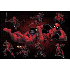 Komar Wandtattoo Deadpool Posing