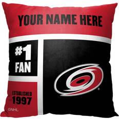 NHL Carolina Hurricanes Colorblock Personalized Square Komplett pyntepyte