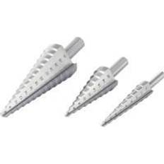 Toolcraft HSS Step Drill Bit Set 3x 4 - 20 mm 4 - 12 mm 6 mm 6 mm 8 mm 10 mm