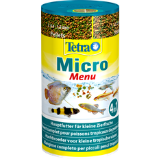 Alimenti per Pesci - Pesci e Rettili Animali domestici Tetra Micro Menu 100 ml