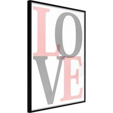 Artgeist Grey Love 20 x 30 cm Plakat
