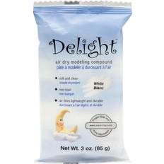 Beige Glue Pearl Paperclay Delight Air Dry Modeling Material White 3 oz