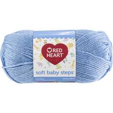 Red Yarn Red Heart Soft Baby Steps Yarn-Baby Blue Multipack Of 3