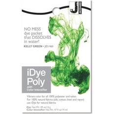 Silver Textile Paint Jacquard Synthetic Fabric iDye, 14g in Kelly Green MichaelsÂ Kelly Green 14