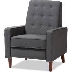 Armchairs Baxton Studio Mathias Mid Century Armchair