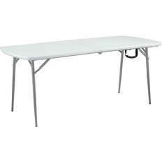 National Public Seating Blow Molded Fold Half Small Table