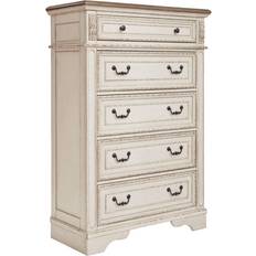 Ashley Chest of Drawers Ashley Signature Realyn French Country Two Tone Chest of Drawer