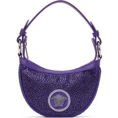 Versace Handtassen Versace Medusa bag in leather with rhinestones