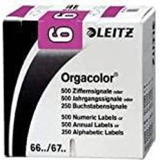 Kontorartikler Leitz Orgacolor Lilla Afrundet Rektangel 30 x 23 mm