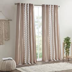 Boho Single Panel Window Curtains