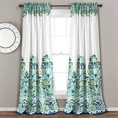 Curtains & Accessories Lush Decor Blue Clara Paisley52x84"