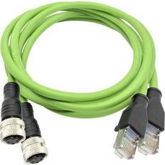 Cables Ideal Trend Networks PROFINET-Adapterkabel RJ45-M12 D-kodiert