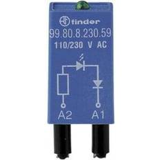 Azul Medidores de Consumo de Energía Finder LED gn Diode 6. 24VDC 99.80.9.024.99 9980902499