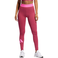 Adidas Techfit Life Mid-Rise Badge of Sport Long Tights Women - Wild Pink/Team Real Magenta