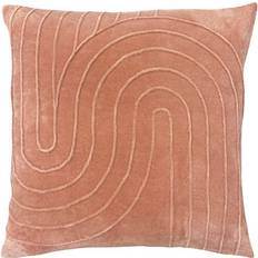 Pink velvet cushion Furn Mangata Square Velvet Cushion Cover Pink (45x45cm)