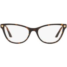 Versace Brillen & Lesebrillen Versace 3309 108 Havana Women Havana Cat Eye 5418-140